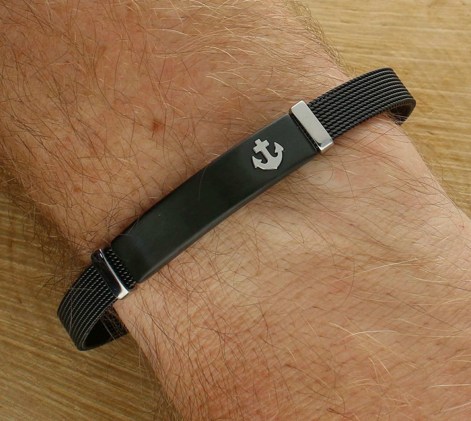 Bransoletka Męska Nomination Sealover ze srebrną kotwicą 135005 002.png